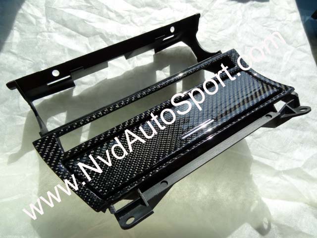 BMW E46 M3 carbon fiber skinning interior instrument panel from NVD Autosport