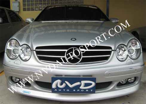 Mercedes Benz W209 CLK Brabus front bumper