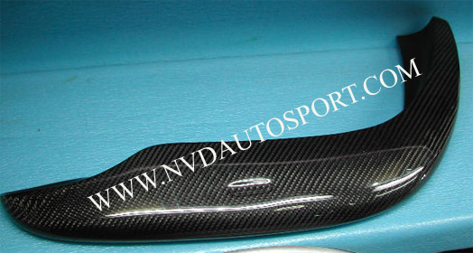 Optional Carbon fibre on BMW E39 M5 front splitters