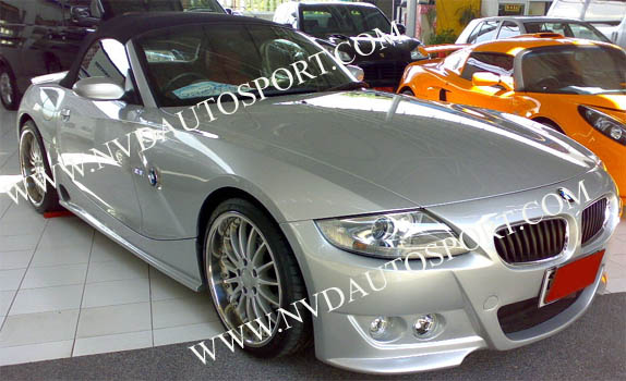 BMW Z4 Hamann bodykit front bumper