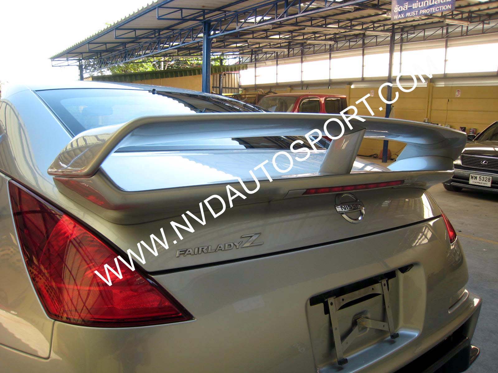 nissan 350z Nismo v3 rear boot wing