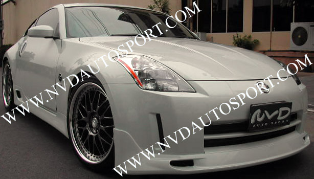 Nissan 350Z Z33 Fairlady Gracer Bodykit front spoiler ชุดแต่งนิสสัน 350Z