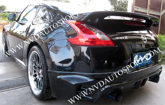 Nissan 370Z Z34 Fairlady Impul Bodykit rear bumper ชุดแต่งนิสสัน 370Z ในรูปแบบของอิมพัล