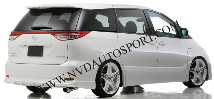 toyota estima aeras wald bodykit