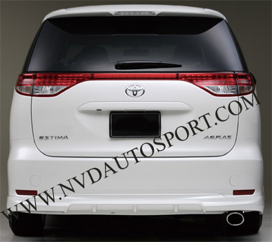 toyota estima aeras wald bodykit