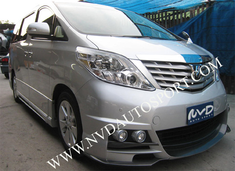 toyota Alphard ANH/GGH WALD bodykit ชุดแต่งโตโยต้า อัลฟาร์ด / อัลพาร์ด ในรูปแบบของวาลด์  WALD