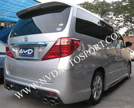 toyota Alphard ANH/GGH WALD body kit ชุดแต่งโตโยต้า อัลฟาร์ด / อัลพาร์ด ในรูปแบบของวาลด์  WALD