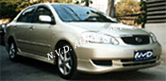 Toyota Altis 2001 NVD body kit side skirts