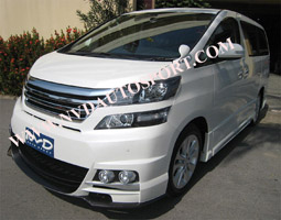 toyota Vellfire WALD bodykit