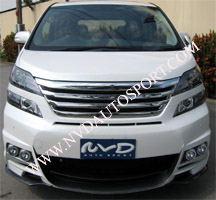 toyota vellfire WALD bodykit