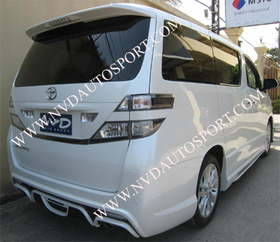 toyota vellfire ANH/GGH WALD bodykits ชุดแต่ง โตโยต้า เวลไฟร์ ในรูปแบบของวาลด์ WALD