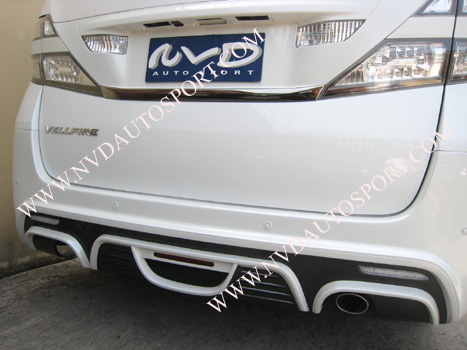 toyota vellfire ANH/GGH WALD body kits ชุดแต่ง โตโยต้า เวลไฟร์ ในรูปแบบของวาลด์ WALD