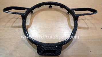 Audi A4 S4 B8 Carbon fiber Skinning Steering Wheel Trim