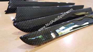 Audi A4 S4 RS4 B8 Carbon fiber interior door trims