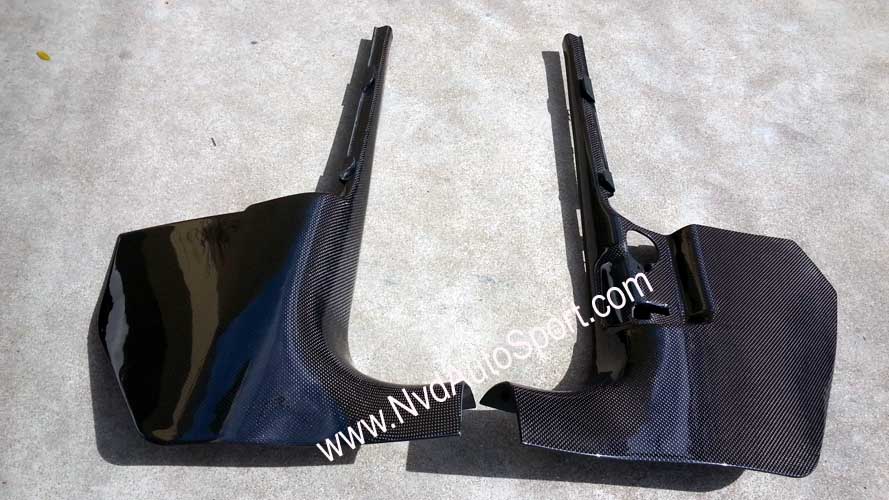 Audi A5 S5 RS5 - 8T carbon fiber interior lower kick panel