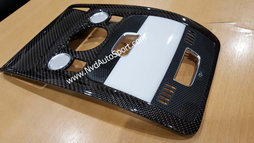 Audi A5 S5 RS5 8T B8 Carbon fiber Overhead Switch Cover