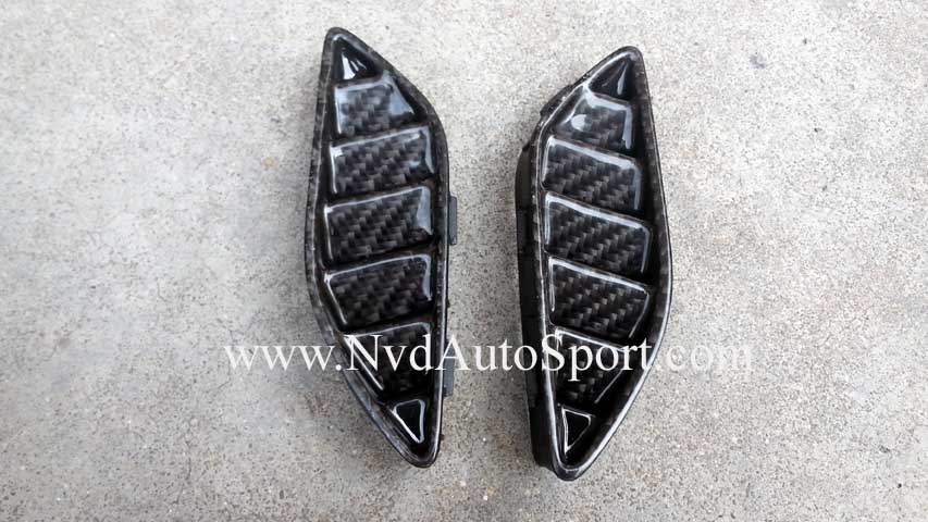 Audi A5 S5 RS5 - 8T Carbon fiber interior defroster vents