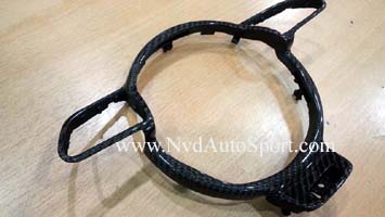 Audi A5 S5 8T B8 Carbon fiber Skinning Steering Wheel Trim