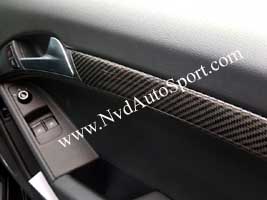 AUDI A5 S5 RS5 8T 2008 - 2015 Carbon fiber Interior Door Trims