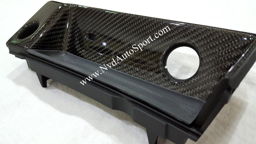 Audi A5, S5, RS5 8W B9 Carbon fiber interior console tray