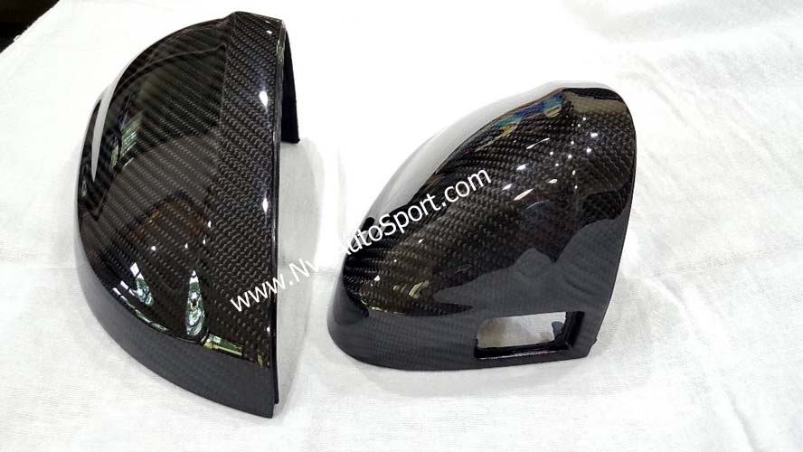 Audi A5 S5 RS5 B9 8W Carbon fiber side mirror housing caps