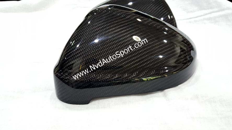 Audi A5 S5 RS5 B9 8W Carbon fiber side mirror housing caps