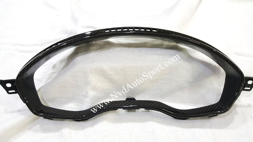 Audi A5 S5 Rs5 8W B9 Carbon fiber interior gauge cluster bezel