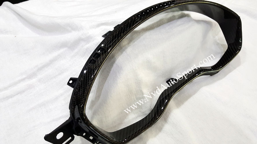 Audi A5 S5 Rs5 8W B9 Carbon fiber interior gauge cluster bezel