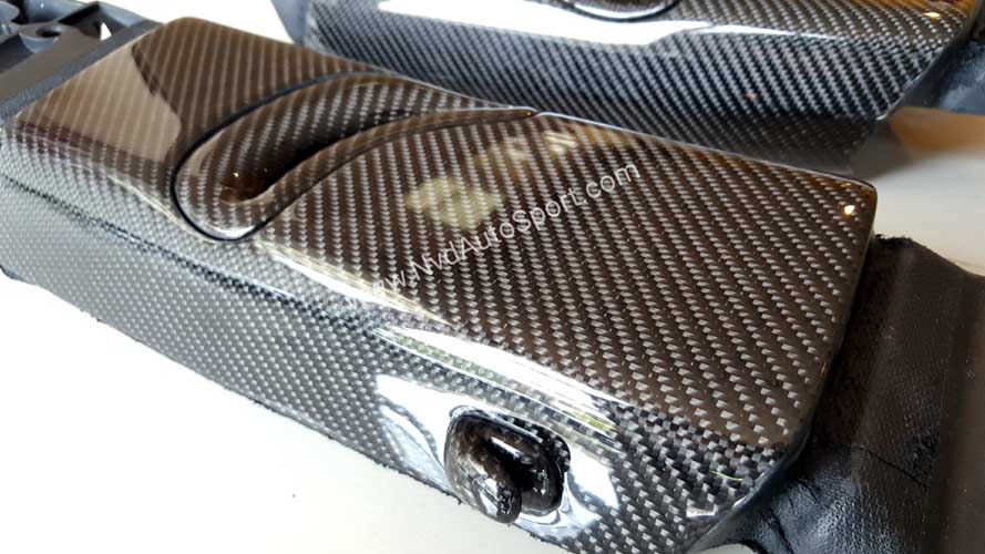 Audi A5, S5, RS5 8W B9 Carbon fiber interior B Pillars