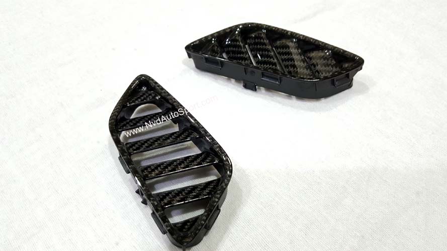 AUDI A5, S5, RS5 8W B9  CARBON FIBER DEFROSTER VENTS