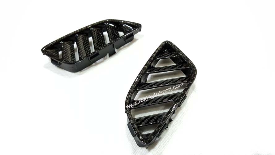 AUDI A5, S5, RS5 8W B9  CARBON FIBER DEFROSTER VENTS