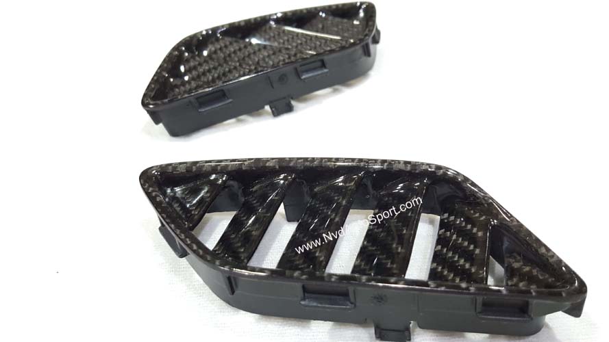 AUDI A5, S5, RS5 8W B9  CARBON FIBER DEFROSTER VENTS