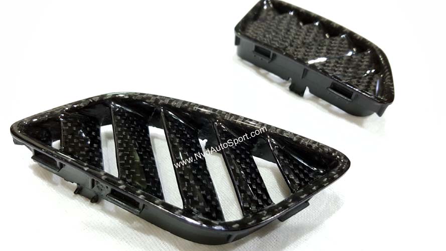 AUDI A5, S5, RS5 8W B9  CARBON FIBER DEFROSTER VENTS