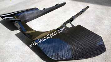 Audi A5, S5, RS5 8W ( B9 ) Carbon fiber Kick panel