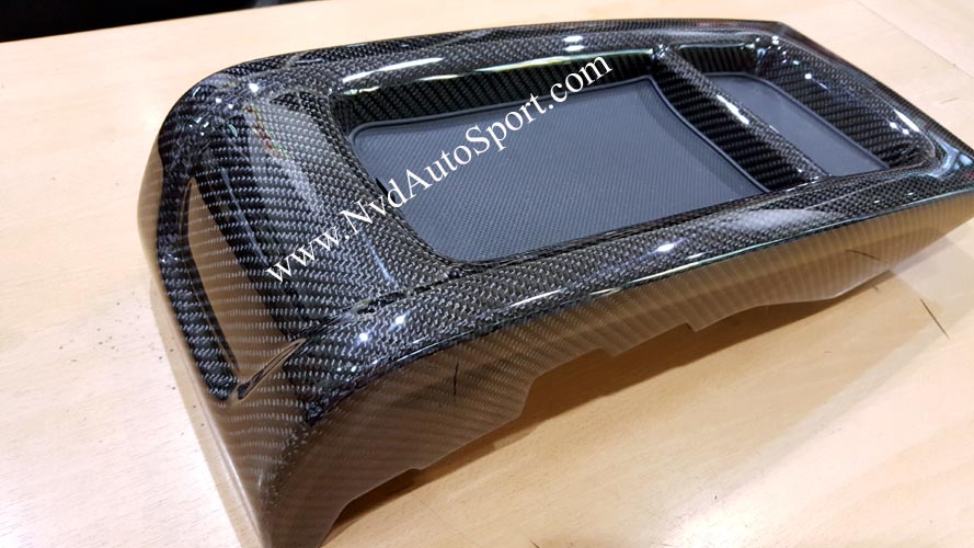 Audi A5, S5, RS5 8W B9 Carbon fiber interior rear console tray