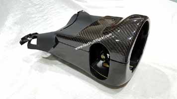 Audi A5, S5, Rs5 8W (B9) Carbon fiber interior Steering Wheel Columns