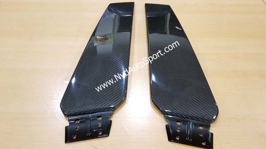 Audi A5 S5 RS5 Sportback B9 8W Carbon fiber exterior B pillars