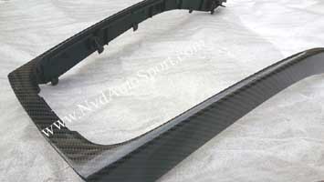 Audi Q5 8R Carbon fiber interior center console trim