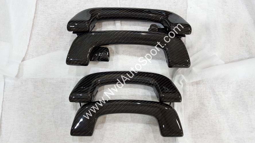 AUDI Q5 (8R) CARBON FIBER INTERIOR ROOF GRAB HANDLES