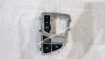 Audi Q7 4M carbon fiber shifter indicator trim