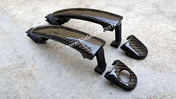 Audi TT TTs 8J MK2 carbon fiber Exterior Door Handles