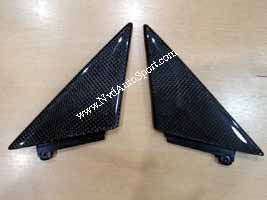 Audi TT TTs 8J MK2 carbon fiber Interior Inner Side Mirror Covers