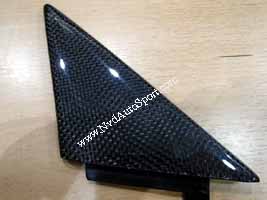 Audi TT TTs 8J MK2 carbon fiber Interior Inner Side Mirror Covers