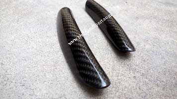 Audi TT 8J MK2 Carbon fiber Interior Door pull handle top