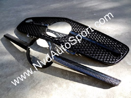 Mercedes Benz R197 SLS carbon fiber front grille