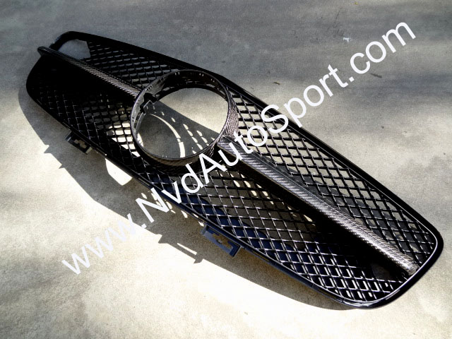 Mercedes Benz R197 SLS Carbon fiber fibre Front Grilles