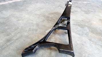 BMW F12 F13 M6 carbon fiber side center console / side clip