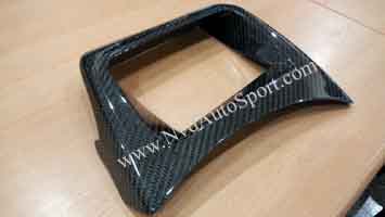 bmw f12 f13 m6 carbon fiber skinning HUD cover