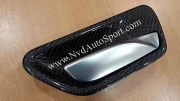 BMW F12 F13 M6 Carbon fiber skinning interior door handles