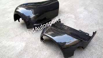 BMW F12 F13 M6 Carbon fiber Steering Wheel Cowls